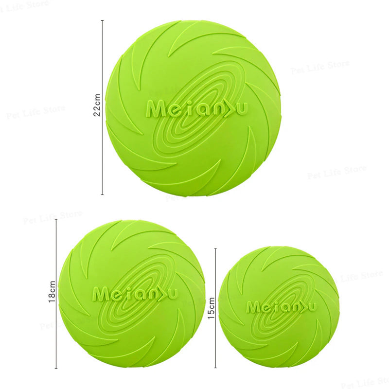 Dog Frisbee Silicone Disc