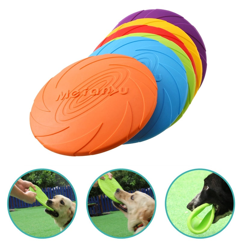 Dog Frisbee Silicone Disc