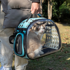 Cat Space Transparent Capsule Carrier Bag